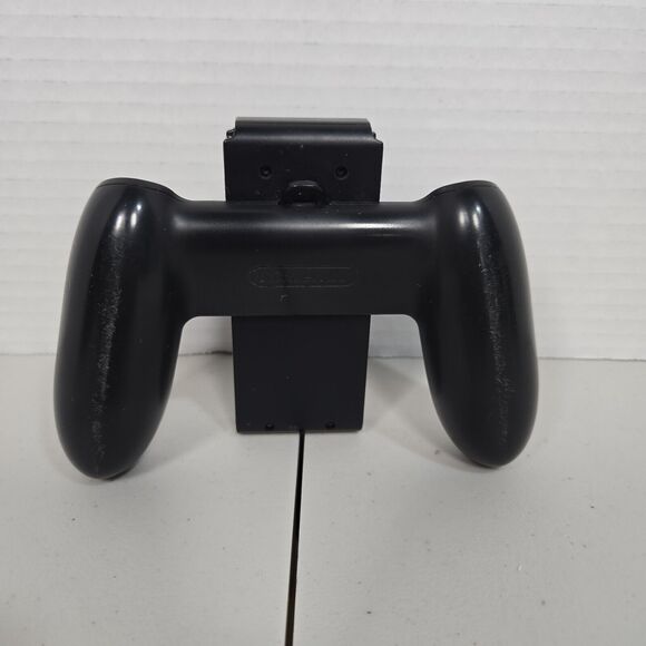 Authentic Black Genuine Official Nintendo Switch Joy-Con Controller Comfort Grip - Picture 2 of 5